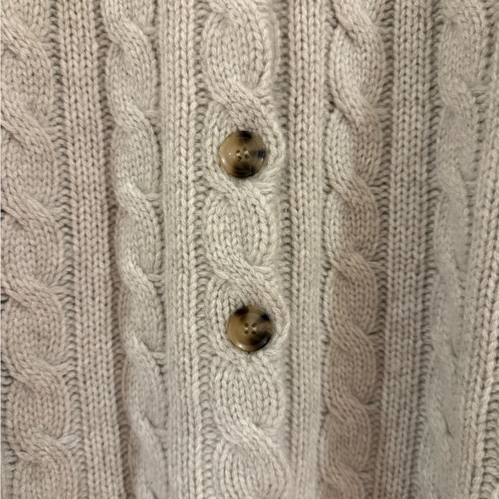 Doen Virginie Cashmere Cable-Knit Cardigan - Picture 7 of 8